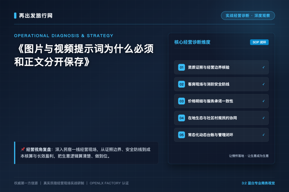 图片与视频提示词为什么必须和正文分开保存