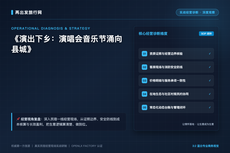演出下乡：演唱会音乐节涌向县城
